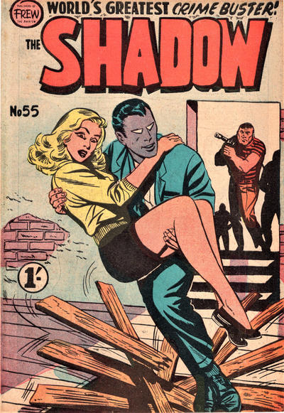 Cover for The Shadow (Frew Publications, 1952 series) #55