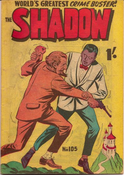 Cover for The Shadow (Frew Publications, 1952 series) #105