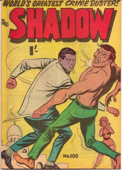 Cover for The Shadow (Frew Publications, 1952 series) #108