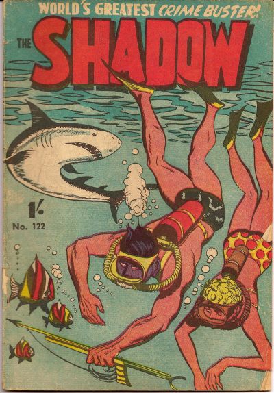 Cover for The Shadow (Frew Publications, 1952 series) #122