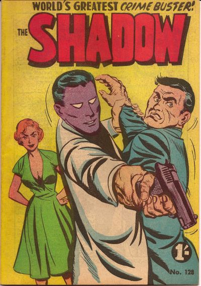 Cover for The Shadow (Frew Publications, 1952 series) #128
