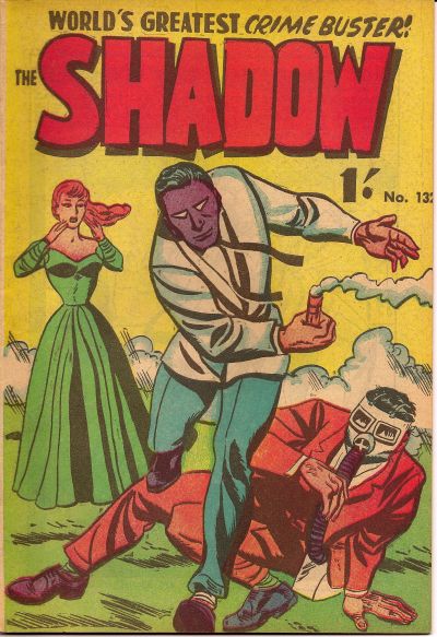 Cover for The Shadow (Frew Publications, 1952 series) #132