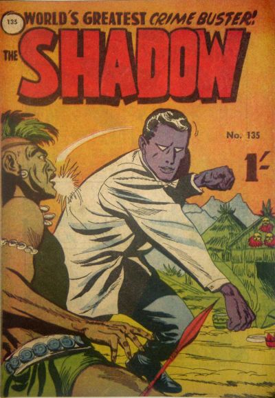 Cover for The Shadow (Frew Publications, 1952 series) #135