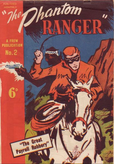 Cover for The Phantom Ranger (Frew Publications, 1948 series) #2