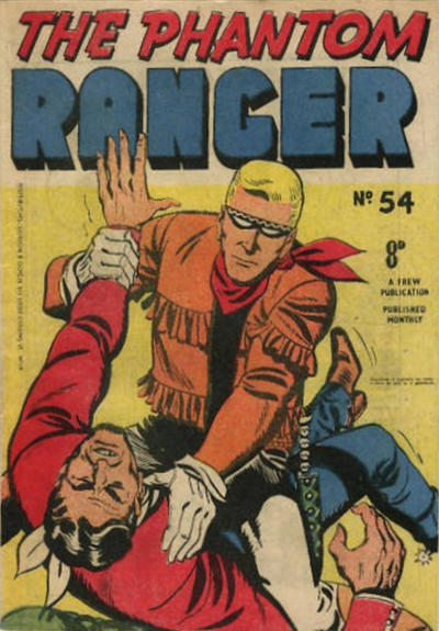 Cover for The Phantom Ranger (Frew Publications, 1948 series) #54