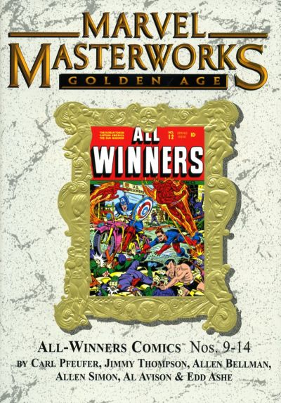 Cover for Marvel Masterworks: Golden Age All-Winners Comics (Marvel, 2005 series) #3 (108) [Limited Variant Edition]
