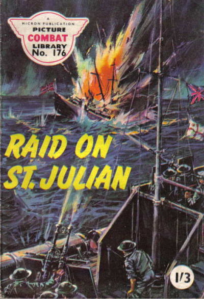 Cover for Combat Picture Library (Micron, 1960 series) #176 [Overseas Edition]