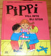 Cover for Pippi vill inte bli stor (Rabén & Sjögren, 1971 series) 