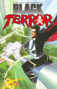 Cover for Black Terror (Dynamite Entertainment, 2008 series) #2 [Alex Ross Cover]