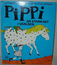 Cover Thumbnail for Pippi är starkast i världen (Rabén & Sjögren, 1970 series) 