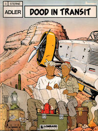 Cover for Adler (Le Lombard, 1987 series) #3 - Dood in transit