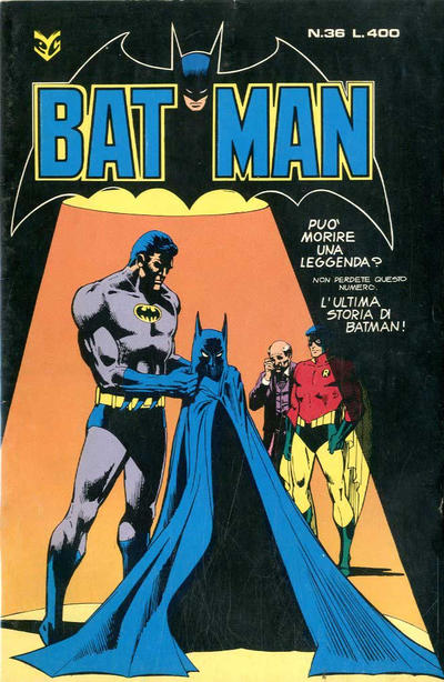 Cover for Batman (Editrice Cenisio, 1976 series) #36