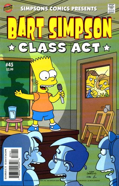 Cover for Simpsons Comics Presents Bart Simpson (Bongo, 2000 series) #45