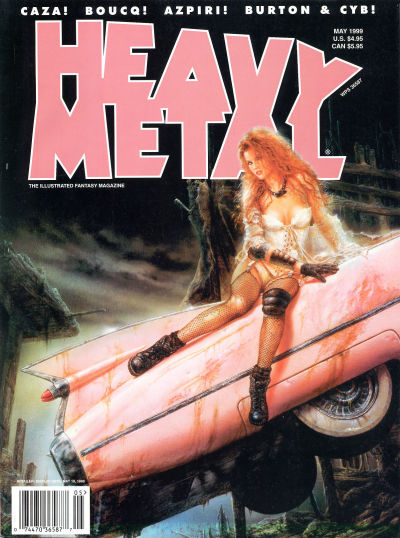 Cover for Heavy Metal Magazine (Heavy Metal, 1977 series) #v23#2