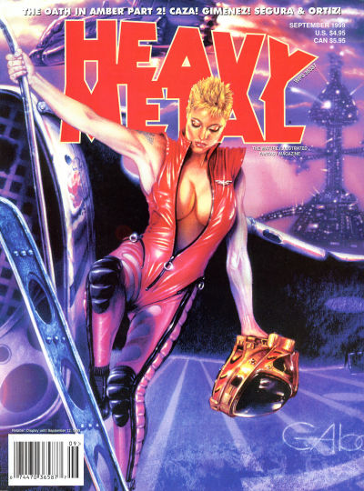 Cover for Heavy Metal Magazine (Heavy Metal, 1977 series) #v23#9 [4]