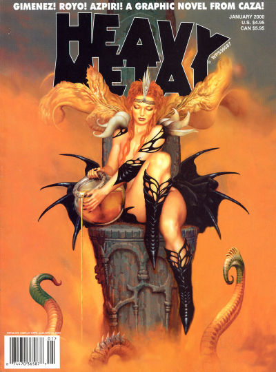 Cover for Heavy Metal Magazine (Heavy Metal, 1977 series) #v23#6