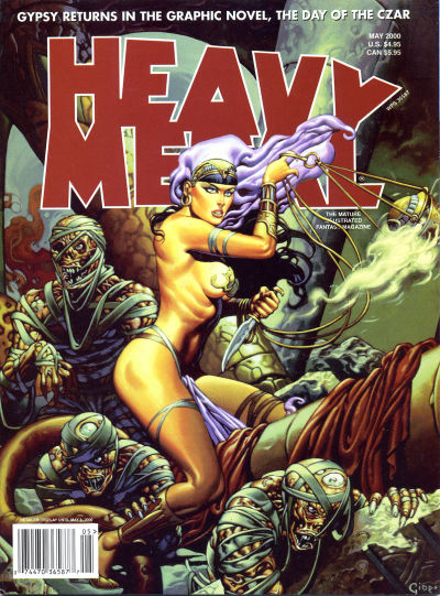 Cover for Heavy Metal Magazine (Heavy Metal, 1977 series) #v24#2