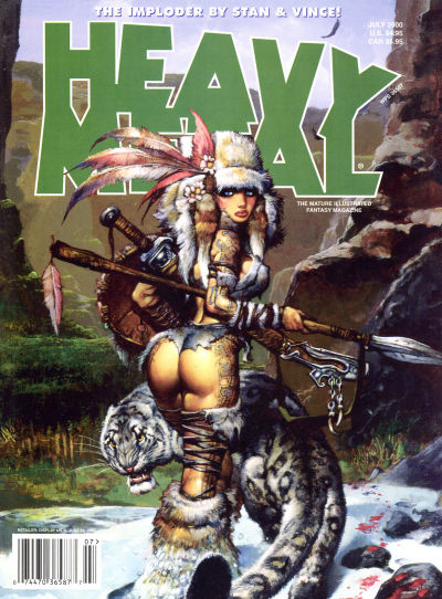 Cover for Heavy Metal Magazine (Heavy Metal, 1977 series) #v24#3
