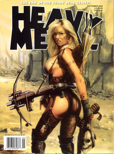 Cover for Heavy Metal Magazine (Heavy Metal, 1977 series) #v24#4