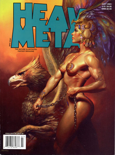 Cover for Heavy Metal Magazine (Heavy Metal, 1977 series) #v25#3