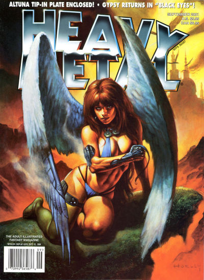Cover for Heavy Metal Magazine (Heavy Metal, 1977 series) #v25#4