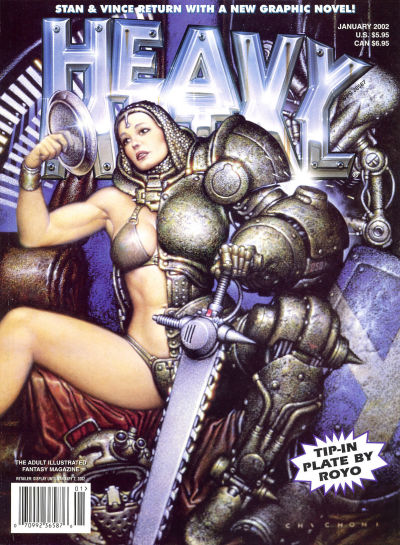 Cover for Heavy Metal Magazine (Heavy Metal, 1977 series) #v25#6