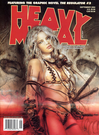 Cover for Heavy Metal Magazine (Heavy Metal, 1977 series) #v28#4