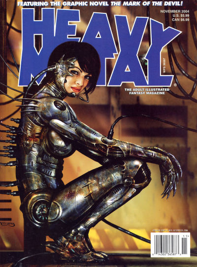 Cover for Heavy Metal Magazine (Heavy Metal, 1977 series) #v28#5