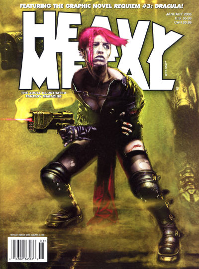 Cover for Heavy Metal Magazine (Heavy Metal, 1977 series) #v28#6
