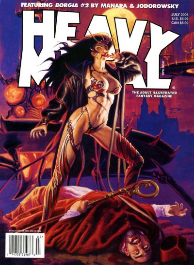 Cover for Heavy Metal Magazine (Heavy Metal, 1977 series) #v30#3