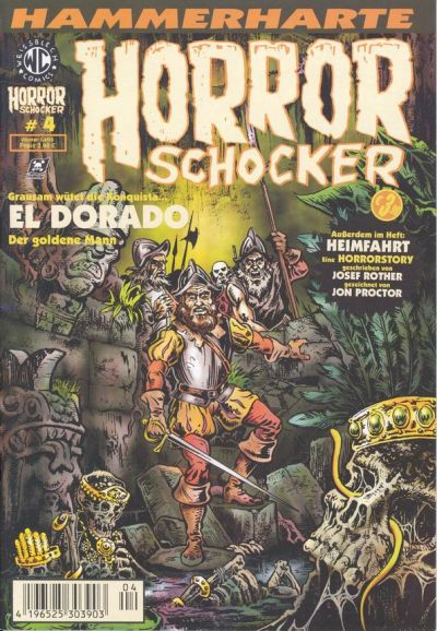 Cover for Horrorschocker (Weissblech Comics, 2004 series) #4