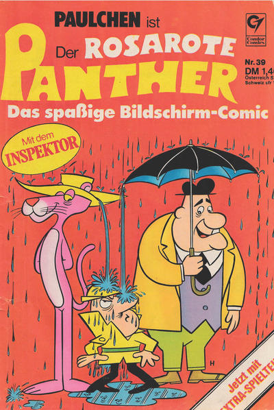 Cover for Der rosarote Panther (Condor, 1973 series) #39