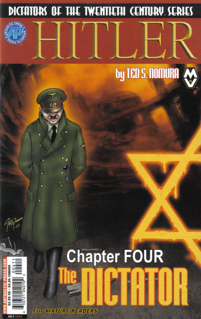 Cover for Dictators of the Twentieth Century: Hitler (Antarctic Press, 2004 series) #4