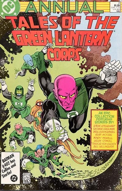 Cover for The Green Lantern Corps Annual (DC, 1986 series) #2 [Direct]