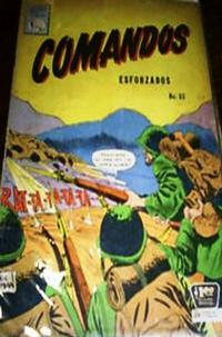 Cover for Comandos Esforzados (Editora de Periódicos, S. C. L. "La Prensa", 1956 series) #53