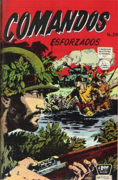 Cover for Comandos Esforzados (Editora de Periódicos La Prensa S.C.L., 1956 series) #24