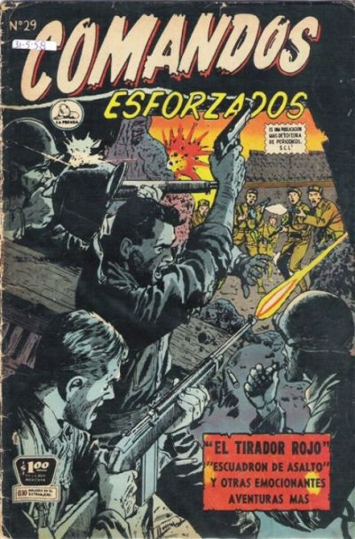 Cover for Comandos Esforzados (Editora de Periódicos, S. C. L. "La Prensa", 1956 series) #29