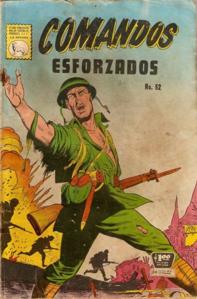 Cover for Comandos Esforzados (Editora de Periódicos, S. C. L. "La Prensa", 1956 series) #52