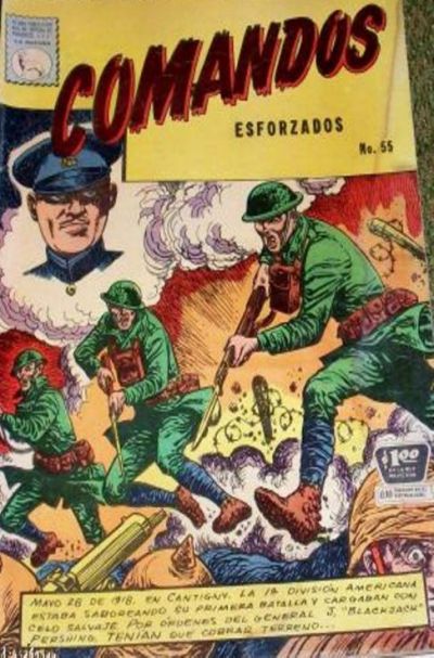 Cover for Comandos Esforzados (Editora de Periódicos, S. C. L. "La Prensa", 1956 series) #55