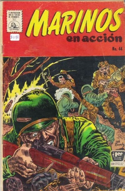 Cover for Marinos en Acción (Editora de Periódicos, S. C. L. "La Prensa", 1955 series) #44