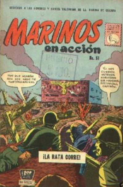 Cover for Marinos en Acción (Editora de Periódicos, S. C. L. "La Prensa", 1955 series) #51