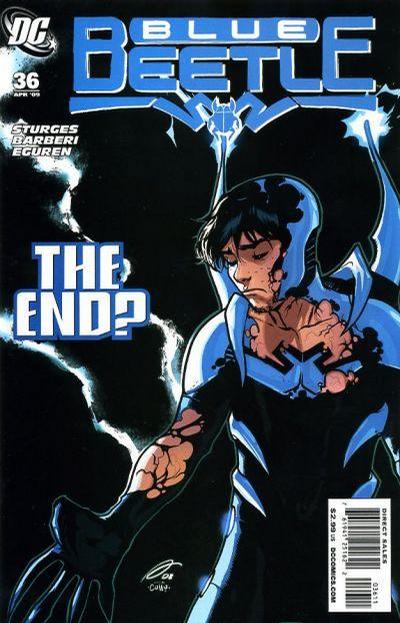 Cover for The Blue Beetle (DC, 2006 series) #36