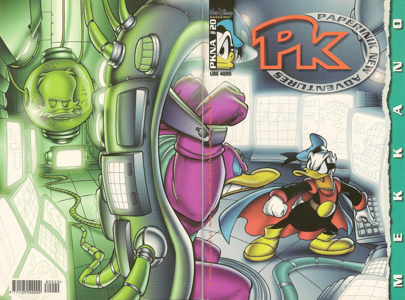 Cover for Pk Paperinik New Adventures (Disney Italia, 1996 series) #20