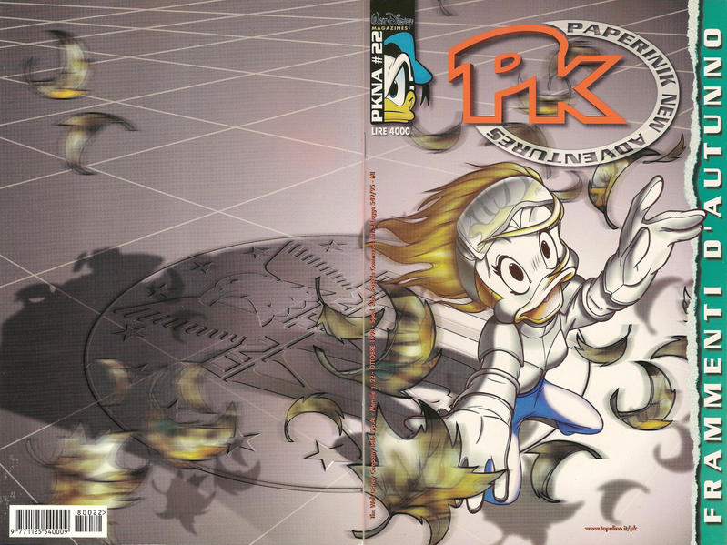 Cover for Pk Paperinik New Adventures (Disney Italia, 1996 series) #22