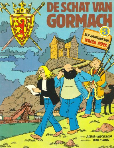 Cover for Een avontuur van Willem Peper (Oberon, 1979 series) #3 - De schat van Gormach