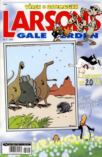 Cover for Larsons gale verden (Bladkompaniet / Schibsted, 1992 series) #6/2009