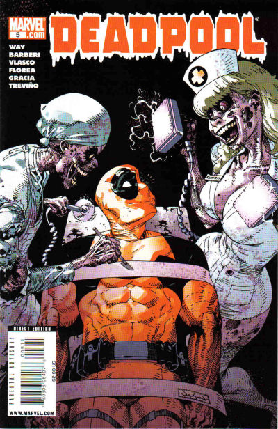 Cover for Deadpool (Marvel, 2008 series) #5