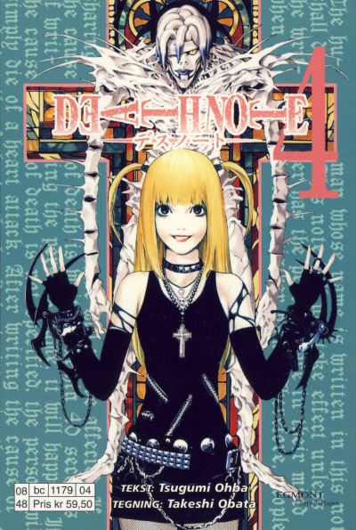 Cover for Death Note (Hjemmet / Egmont, 2008 series) #4