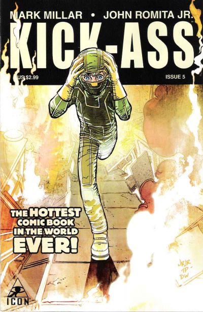 Cover for Kick-Ass (Marvel, 2008 series) #5