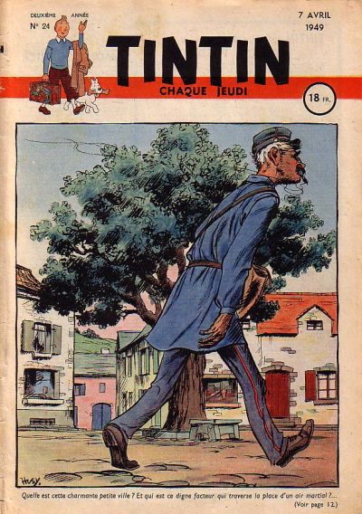 Cover for Journal de Tintin (Dargaud, 1948 series) #24